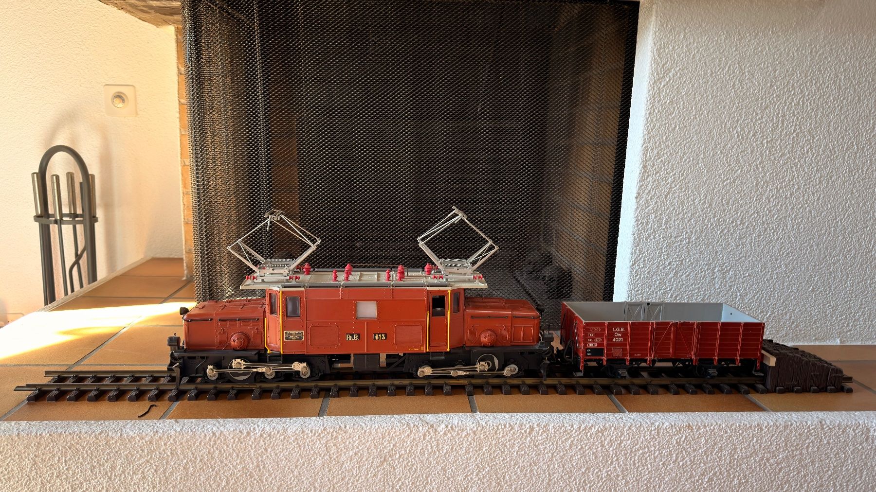 LGB Modellini di ferrovie: LGB RhB Krokodil 413 – Usato da Münchenbuchsee venduto da muck88