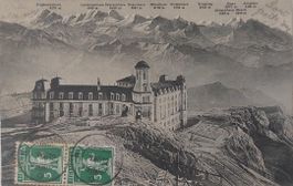 RIGI-KULM  und die Berner-Hochalpen - 1912