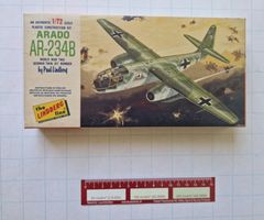 Lindberg Arado Ar-234 B 1/72 gebr. vintage