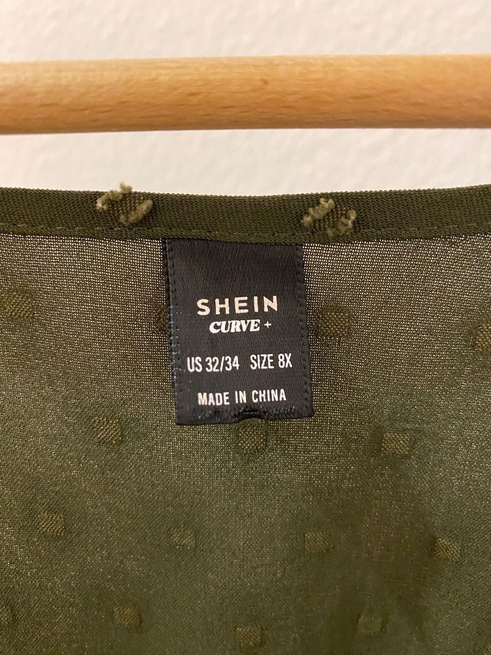 Shein Vestiti: Maxikleid mit Gürtel oliv Gr. 56 / 58 / 60 – Usato da Pratteln venduto da a23_j2gs 8