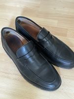 Herren Loafer Leder schwarz Grösse 43 gebrauchter Zustand