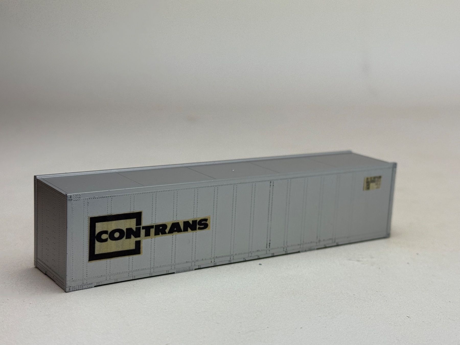 Modellini di ferrovie: EB- 40 Ft. Container Contrans silbern – Usato da Elm venduto da Wikmtz 1