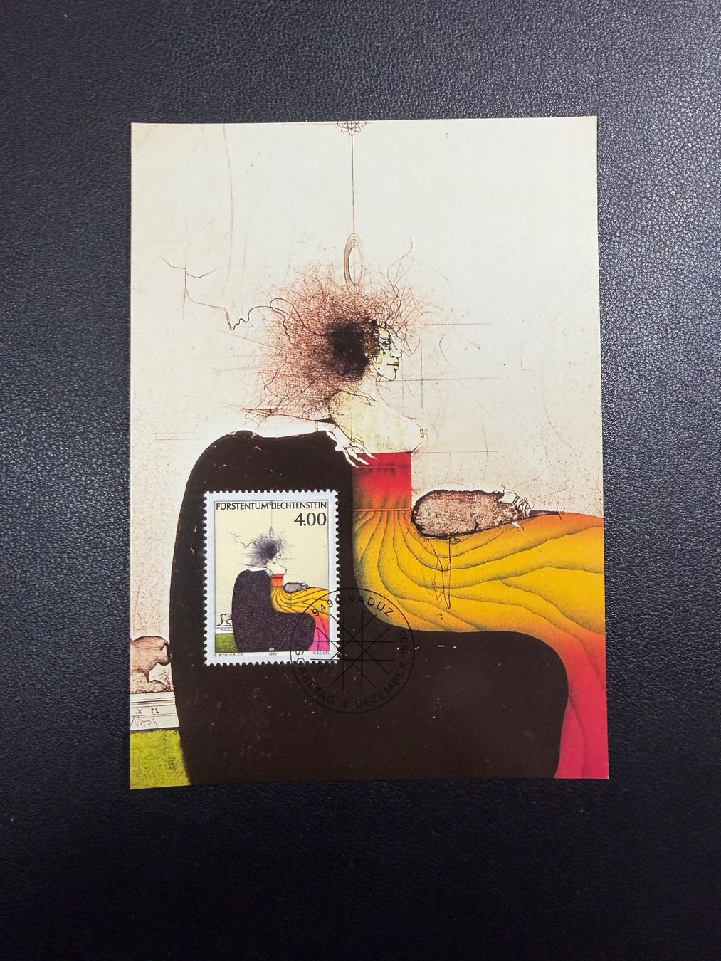 Tous les timbres: Liechtenstein Maximumkarte 137 / 1995 – D'occasion à oberrüti par jeanmei