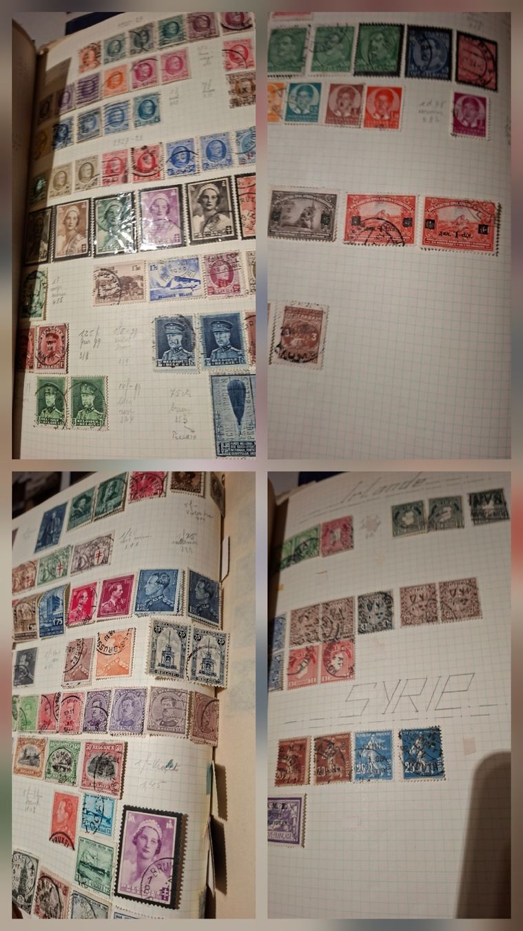Alle Briefmarken: Album mit diversen Briefmarken / Kabe  – Gebraucht aus Balgach von SIMEON27 1