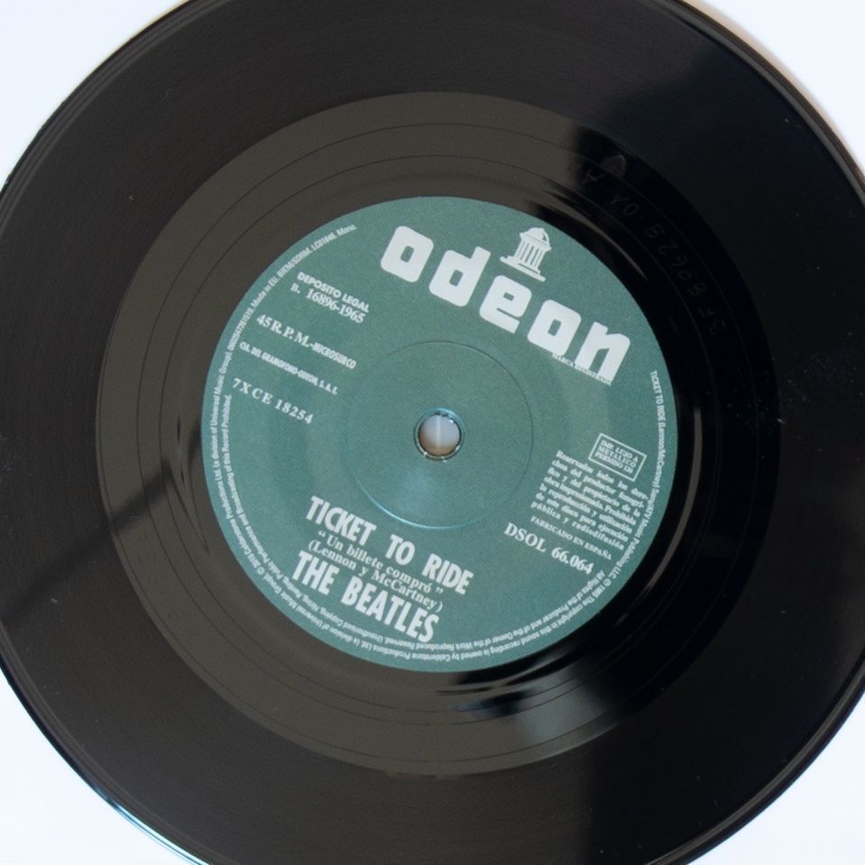 Schallplatten: 7" BEATLES ticket to ride – Neu (gemäss Beschreibung) aus Belp von Freeeme 2