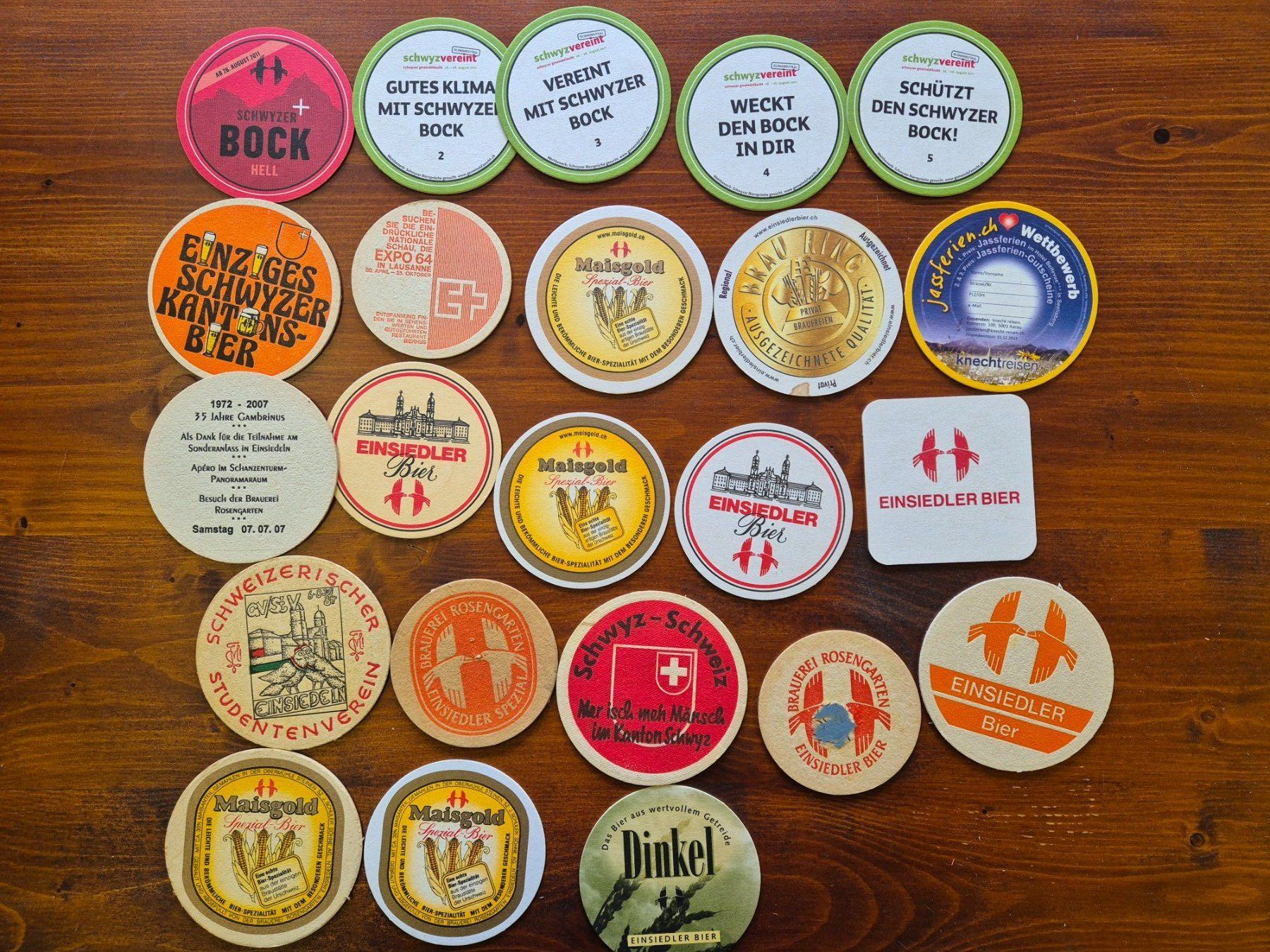 Sottobicchieri: Bierdeckel Brauerei Einsiedler – Usato da St.Gallen venduto da Stocken64