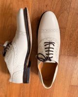 Original Gucci Halbschuhe Leder creme