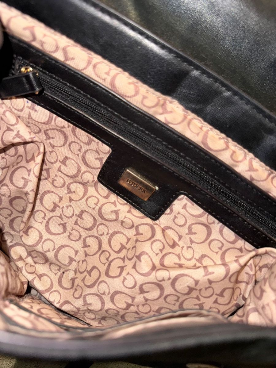 Guess Borse da donna: vintage guess bag black monogram – Usato da Oberhofen Thun'see venduto da 61archive 3