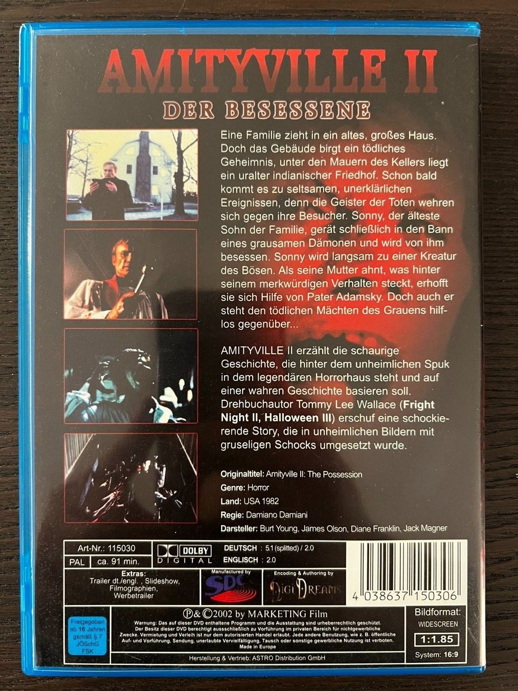 Alle DVDs: Amityville 2 - Der Besessene – Gebraucht aus Zürich von FilmFreunde 1
