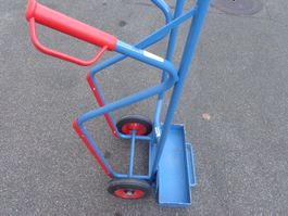 Sackkarren blau Vollgummiräder