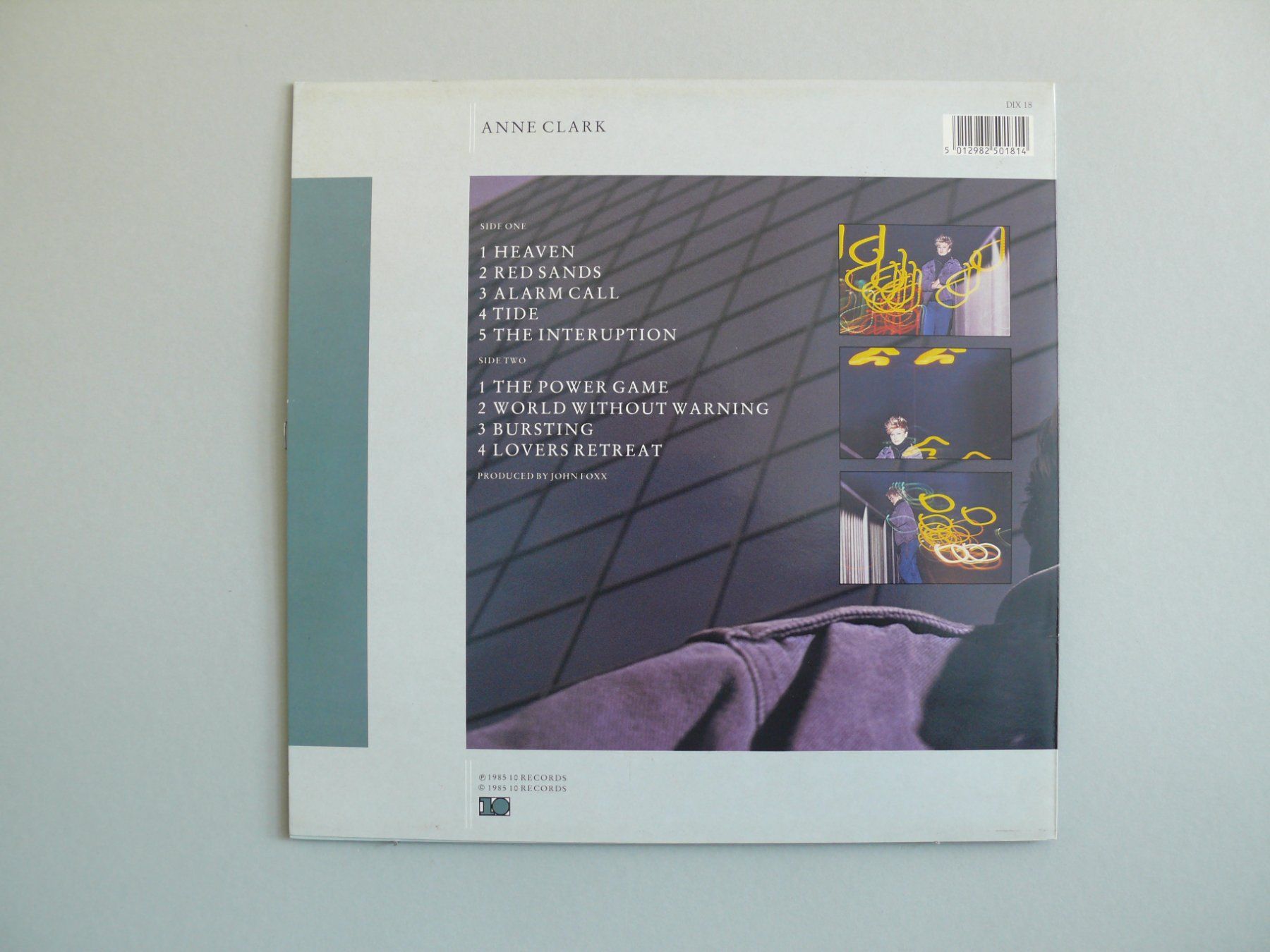 Dischi in vinile: Anne Clark / Pressure Points – Usato da Scherzingen venduto da packtesan 1