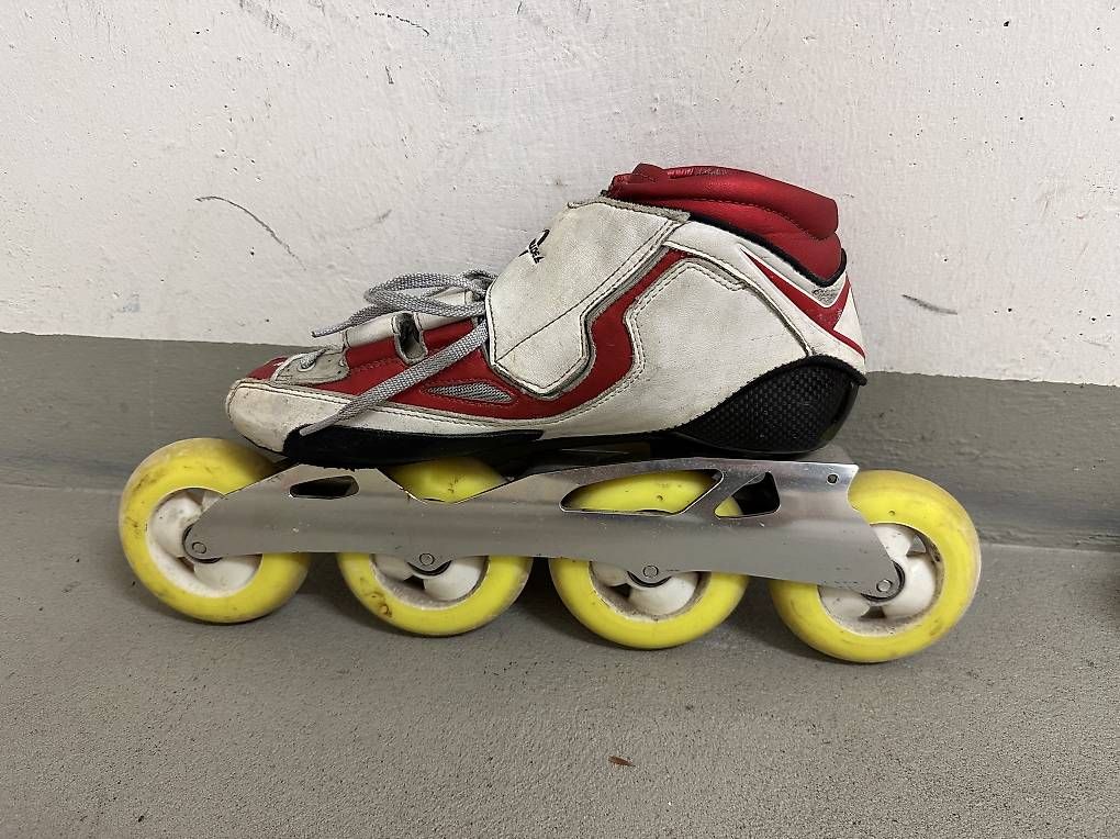 Pattini in linea & Pattini a rotelle: Speed Skates / Inline Skates – Usato da Embrach venduto da flack14hase 1