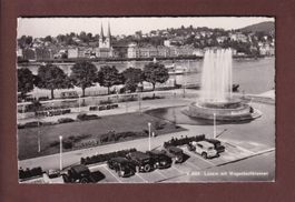 LUZERN - Wagenbachbrunnen - Parkplatz