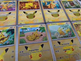 🇬🇧 Pokemon 30th 》Pikachu 8/30