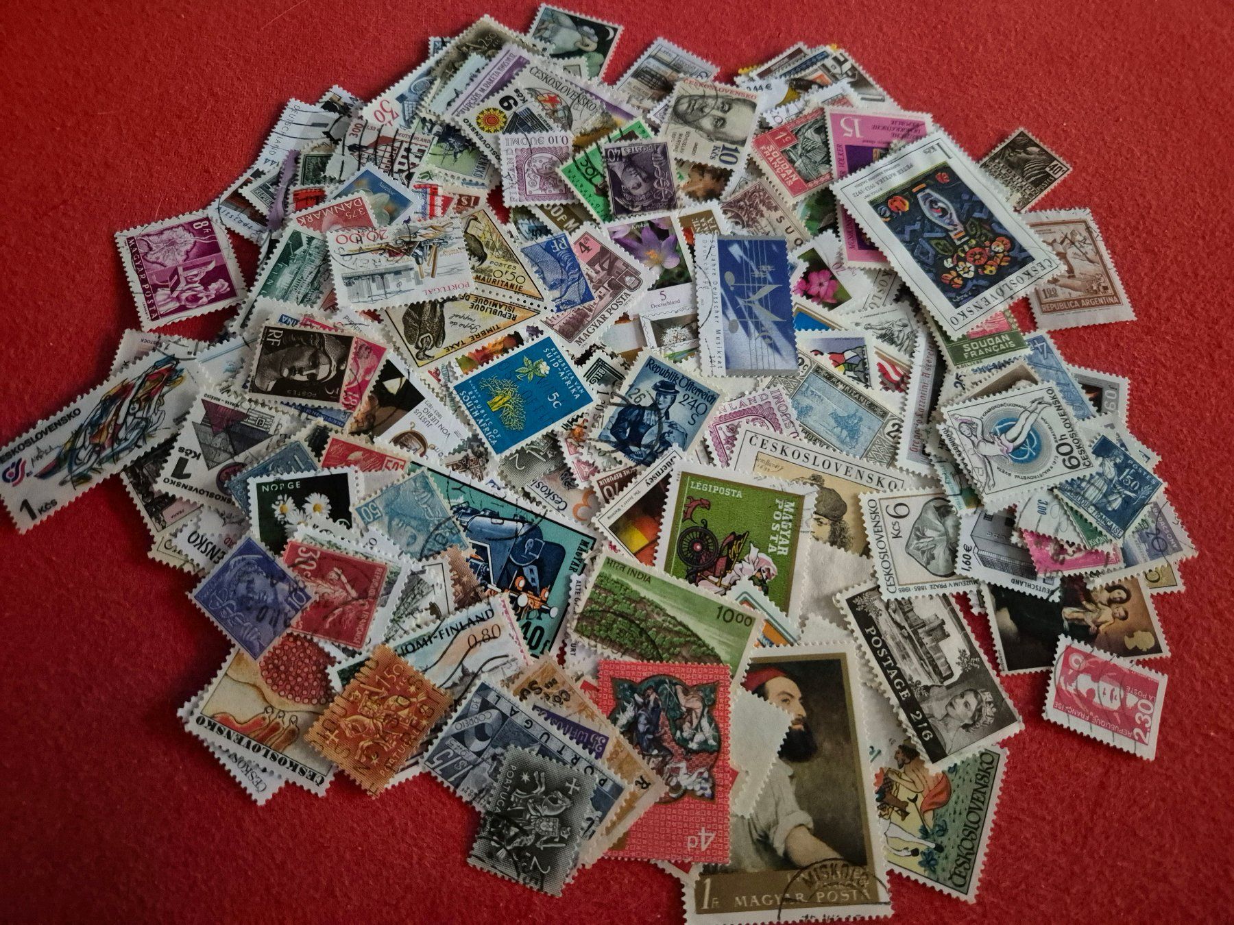 Alle Briefmarken: Briefmarken International 30 g – Gebraucht aus Steinhausen von Scrashel