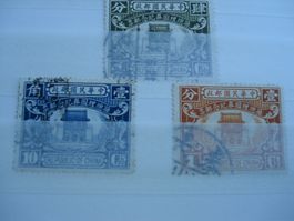 3 uralte Marken China, o