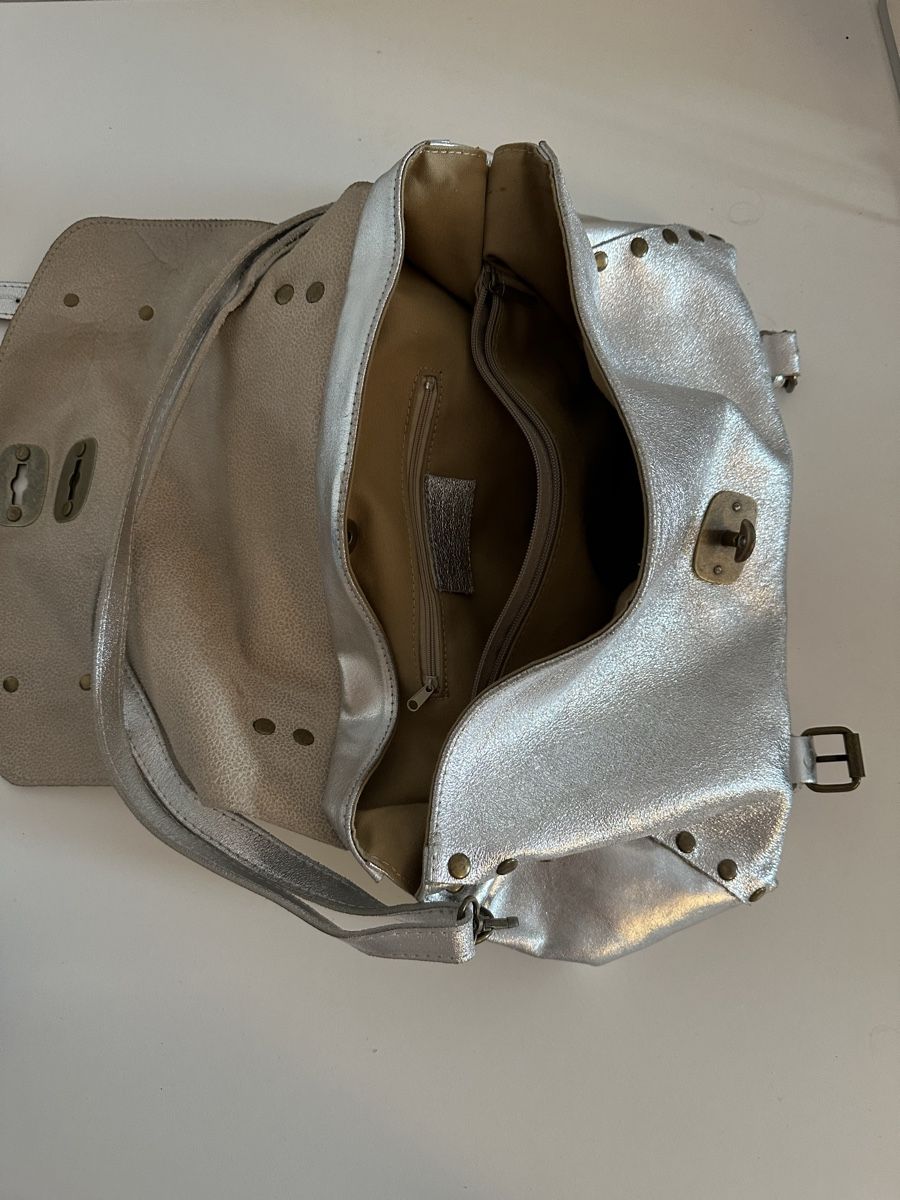 Borse da donna: Tasche Leder Silber Made in Italy  – Usato da Uhwiesen venduto da lea_w8k5 2