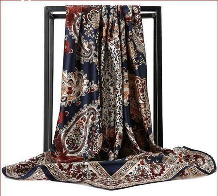Foulard, Schal, gross 90 x 90 cm. Kostenfreie Zustellung!