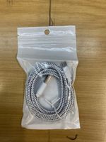 Ladekabel USB-A zu micro USB geflochten weiss 1m