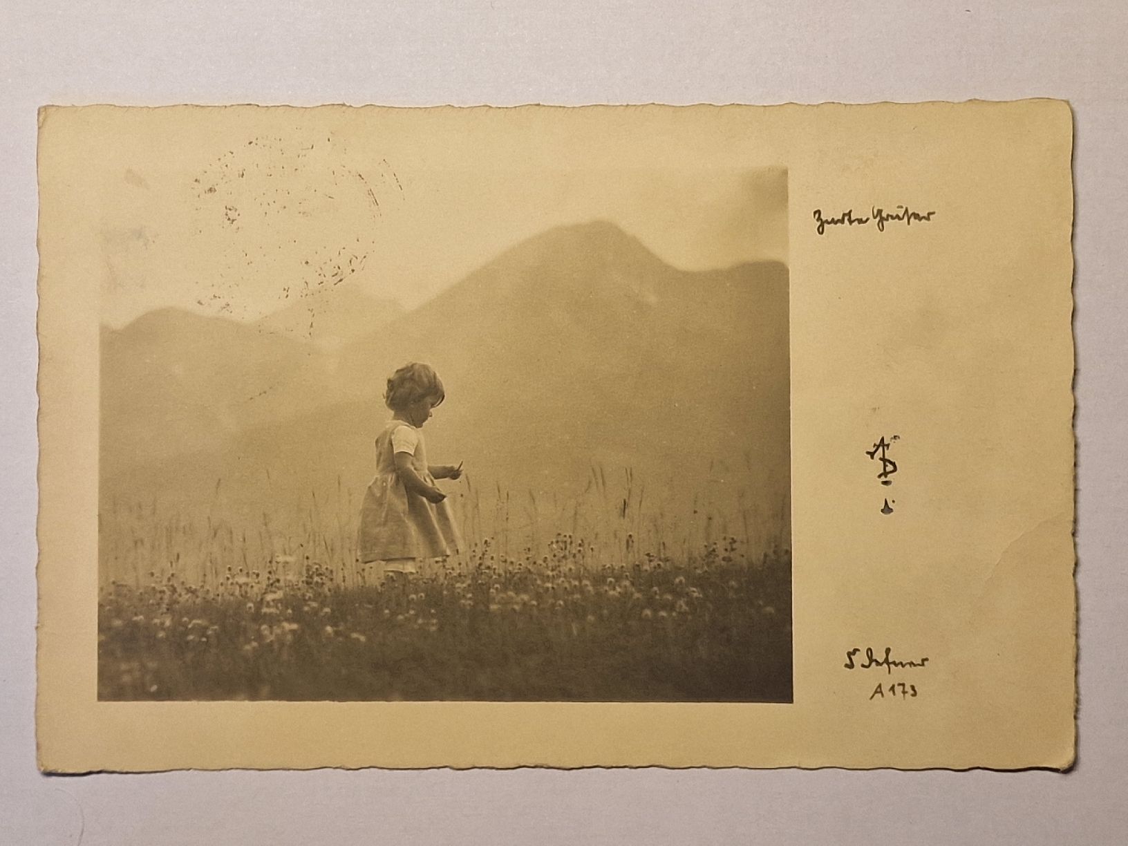 Ansichtskarten: Antike Fotopostkarte – Gebraucht aus Rüegsauschachen von Hbru