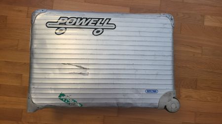 Rimowa Aluminum luggage troller