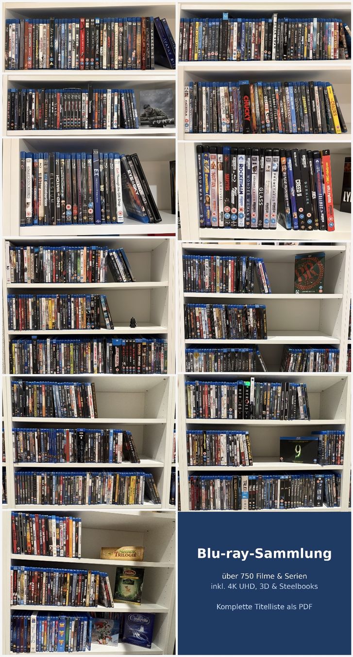 Alle DVDs: Blu-Ray Sammlung – Gebraucht aus Oftringen von Drohne1
