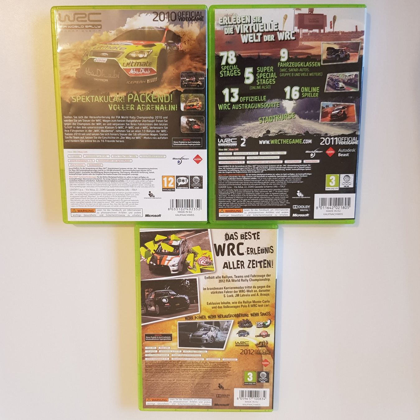 Microsoft Spiele: WRC - Games /Xbox 360 – Gebraucht aus Münchenstein von 2DGames 1