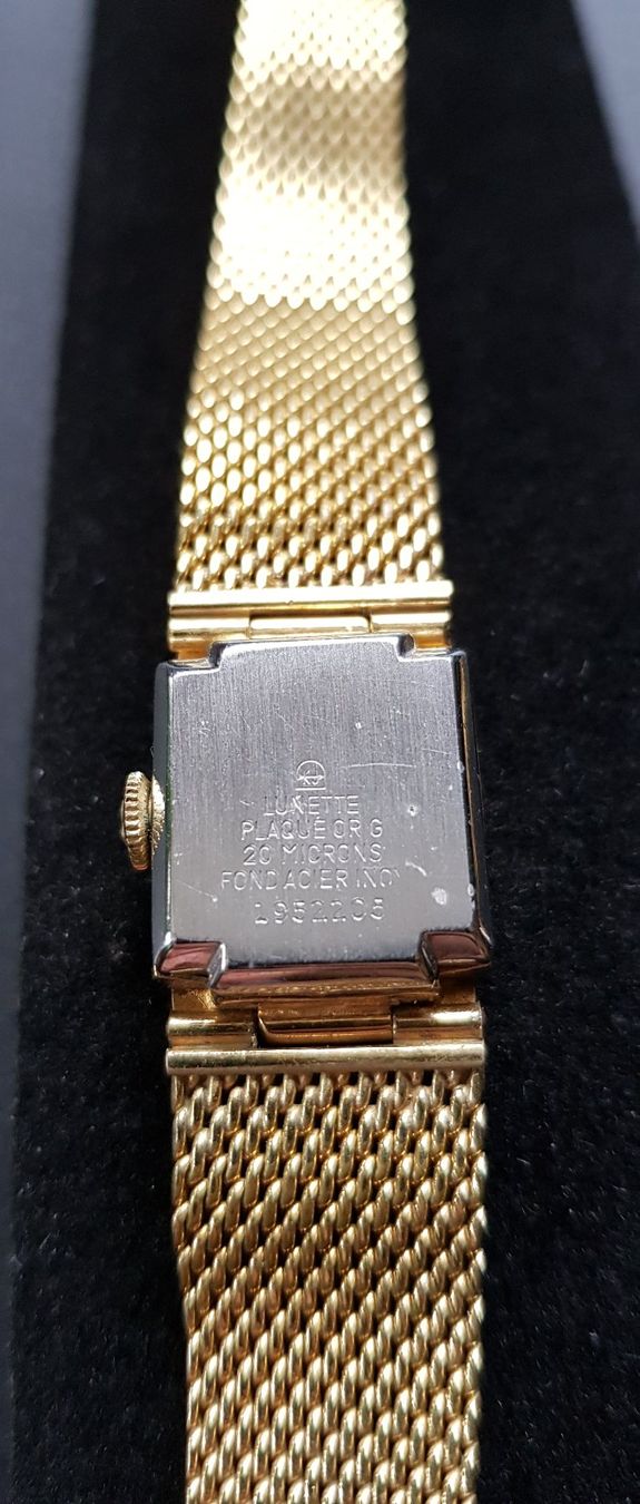 Orologi: Damenuhr vergoldet – Usato da Wald ZH venduto da Silena02 1