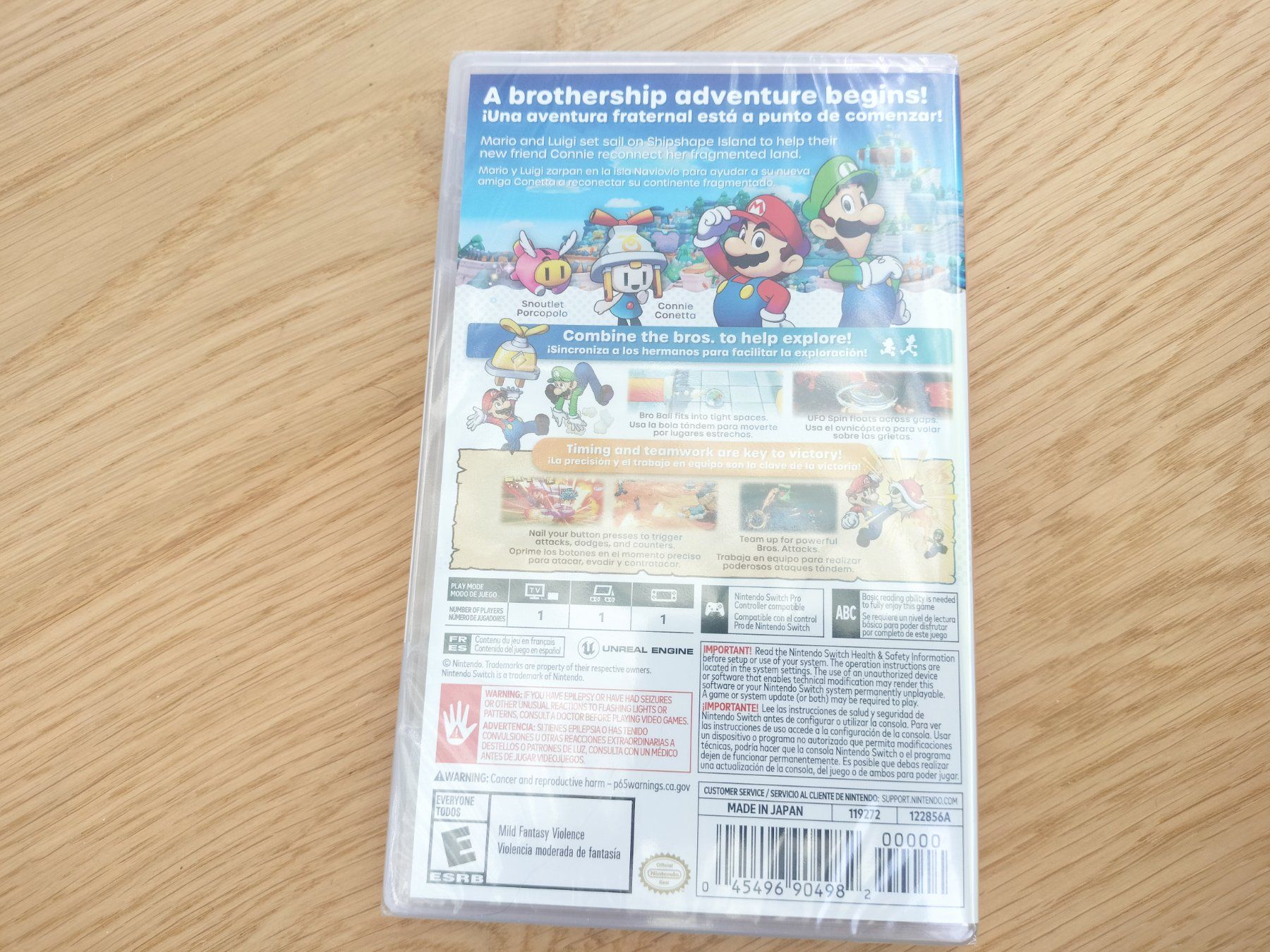 Nintendo Spiele: NEU Nintendo Switch Mario & Luigi Brothership – Neu und originalverpackt aus Wil SG von kaizzen 1