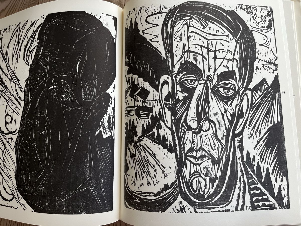 Libri: E. L. Kirchner - Graphik ( Buch von 1961) – Usato da Romanshorn venduto da Apfelschuss 3