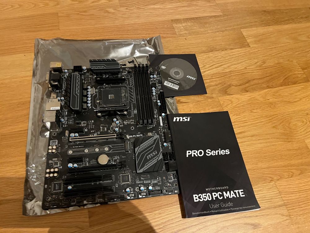 MSI B350 PC MATE Mainboard AM4 Socket | Kaufen auf Ricardo