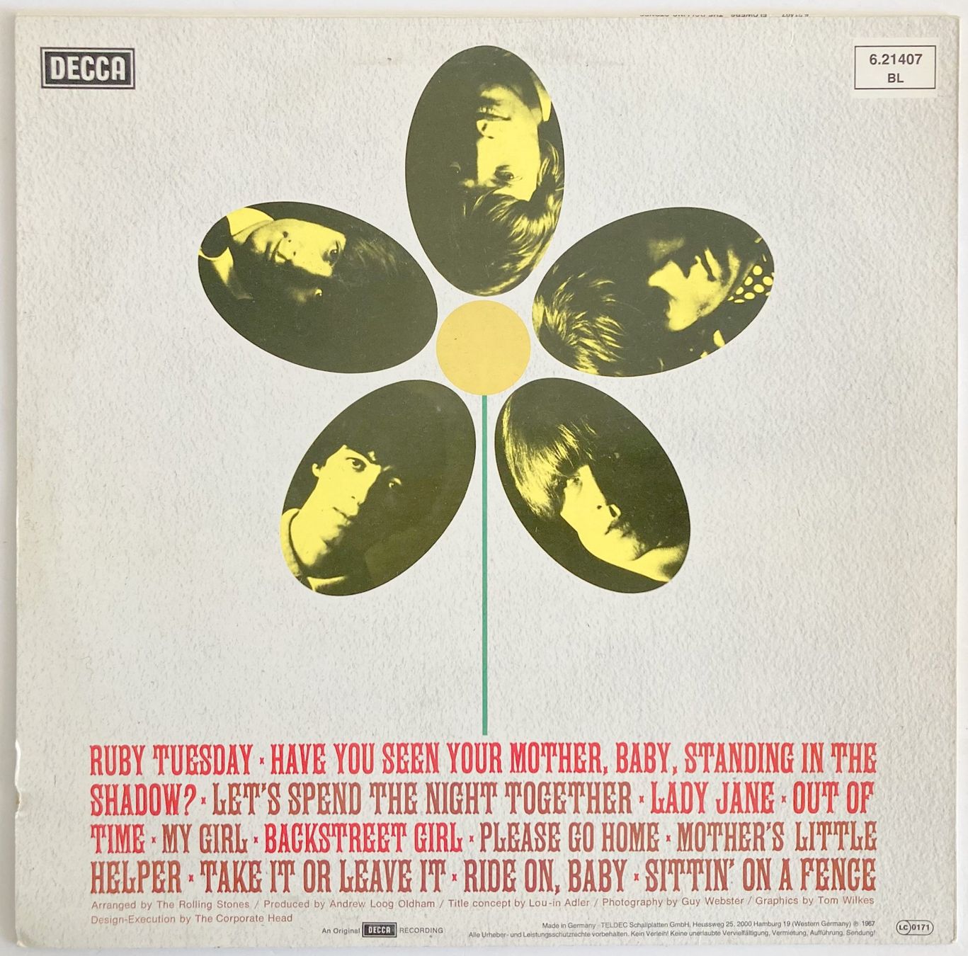 Dischi in vinile: ROLLING STONES - FLOWERS – Usato da Bottens venduto da hotter-than-hell 1