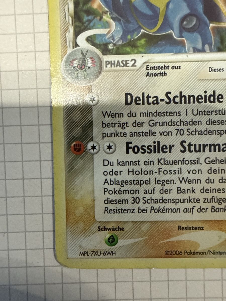 Pokémon Carte collezionabili: Armaldo ex holon phantoms 1/110 poor – Usato da Gudo venduto da ken_dr92 4