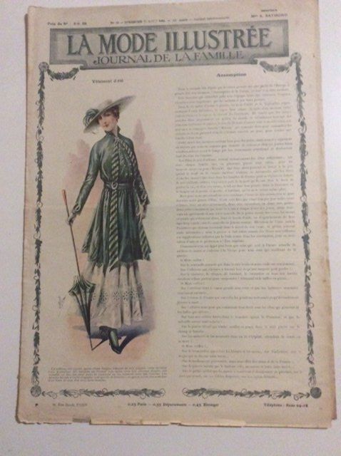 Revues & Magazines: Journal sur la Mode 1915 – D'occasion à Genève par edelweiss1900 2