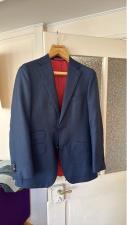 Elegante Herrenjacke, Grösse 46 Dunkelblau - Top Zustand!