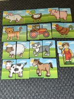 Farm Animal Jigsaw Puzzles for Kids - Fun Educational Toy