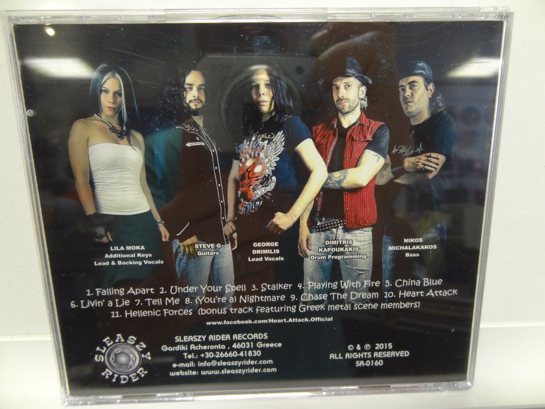 CD: Heart Attack - Heart Revolution CD - Sleazy Rider Records – Usato da luzern venduto da musicandart 1