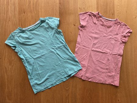 2 T-Shirts von Vertbaudet, Gr. 152 + Gr. 158