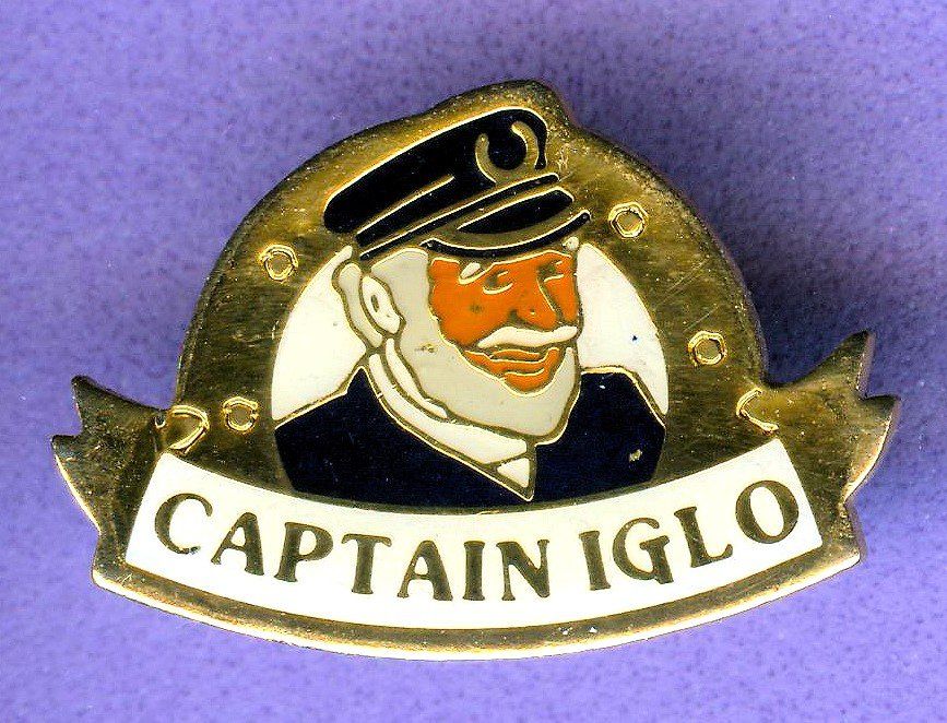 Plaketten & Abzeichen: CAPTAIN  IGLO – Gebraucht aus Winterthur von Sammleroase
