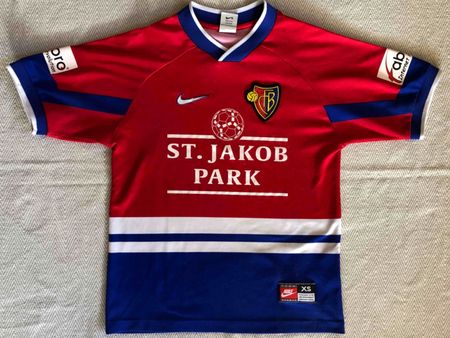 FC BASEL Trikot 1998/99 - Gr. XS (gross) / Umfang 97-98cm