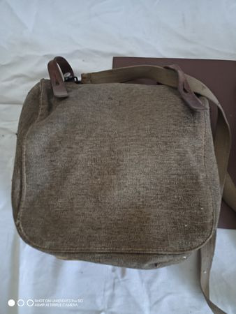 Tasche Umhängetasche Militär braun gebraucht Armeesack