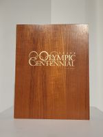 2 Bücher im originalen Holzschuber Suite Olympic Centennial