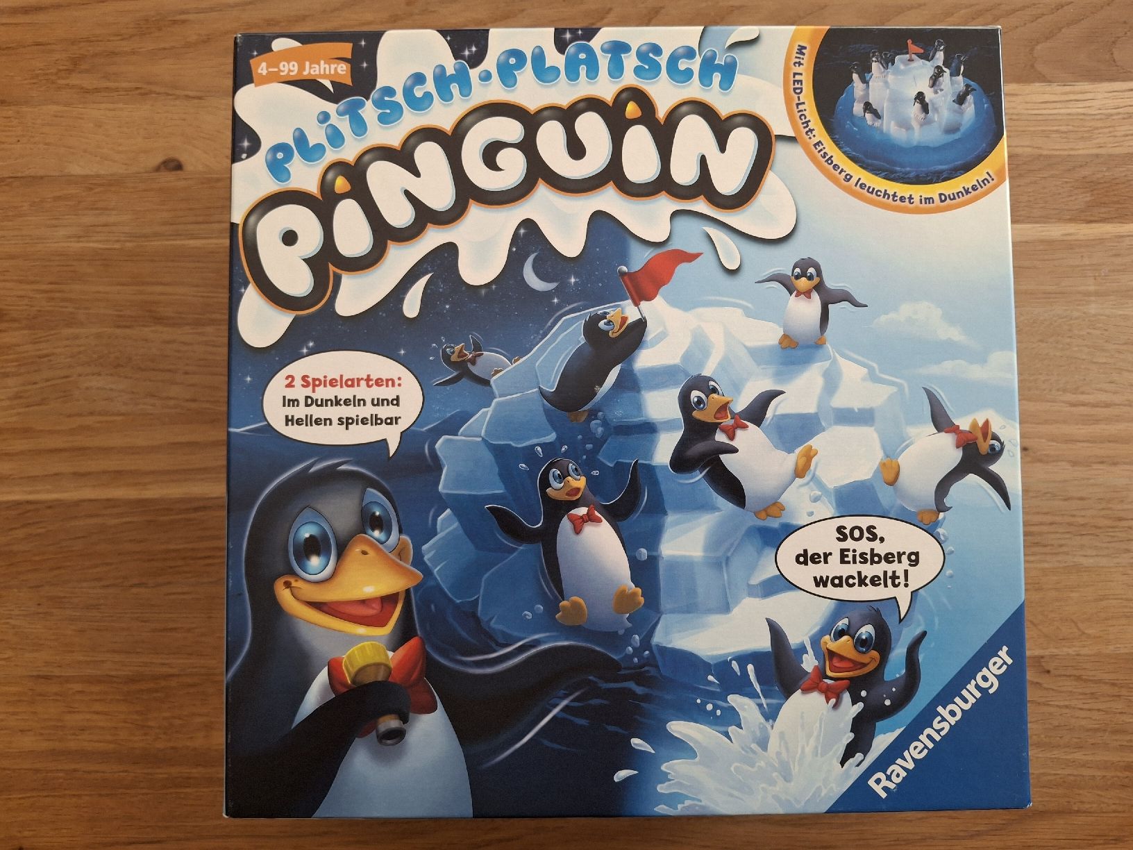 Ravensburger Spiele: Plitsch-Platsch Pinguin Spiel – Gebraucht aus Zürich von Vordermannd86