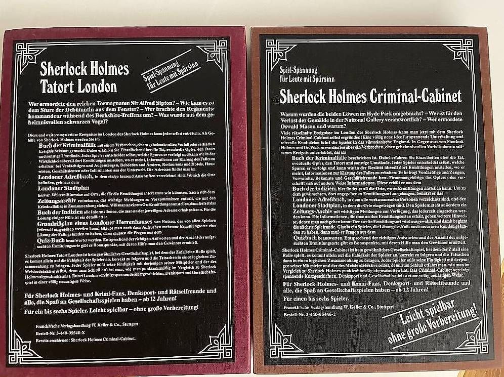 Giochi: Spieleklassiker - Sherlock Holmes – Usato da Biel/Bienne venduto da Hamamlezi 3