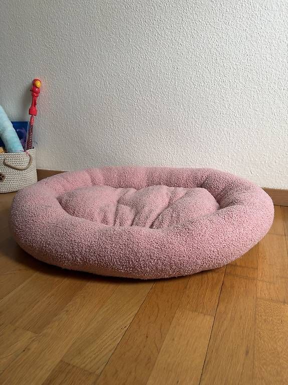 Giocattoli: FIT+FUN Bett Teddy oval pink  – Nuovo e nell'imballaggio originale da Fehraltorf venduto da milady
