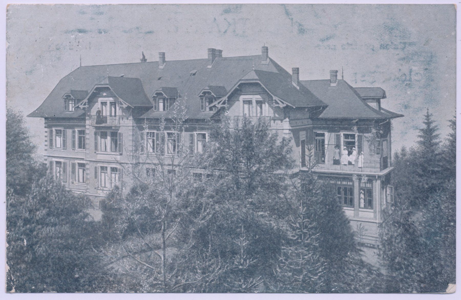Cartoline postali: Bern Privatklinik Feldegg 1931 – Usato da Lützelflüh-Goldbach venduto da blauerkranich