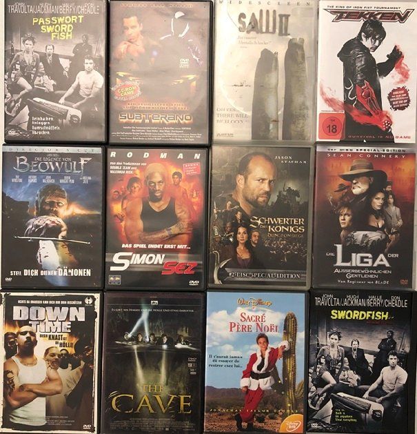 Tutti i DVDs: DVD - Sammlung, 32 DVD's & 2 Blue-Rays, guter Zustand – Usato da Grüningen venduto da azulmarron