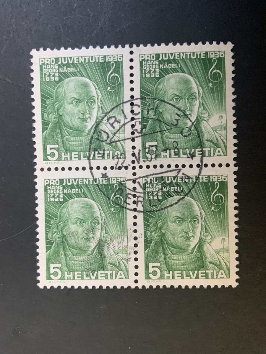Alle Briefmarken: Zürich Juventute – Gebraucht aus Binningen von chr_cr5n