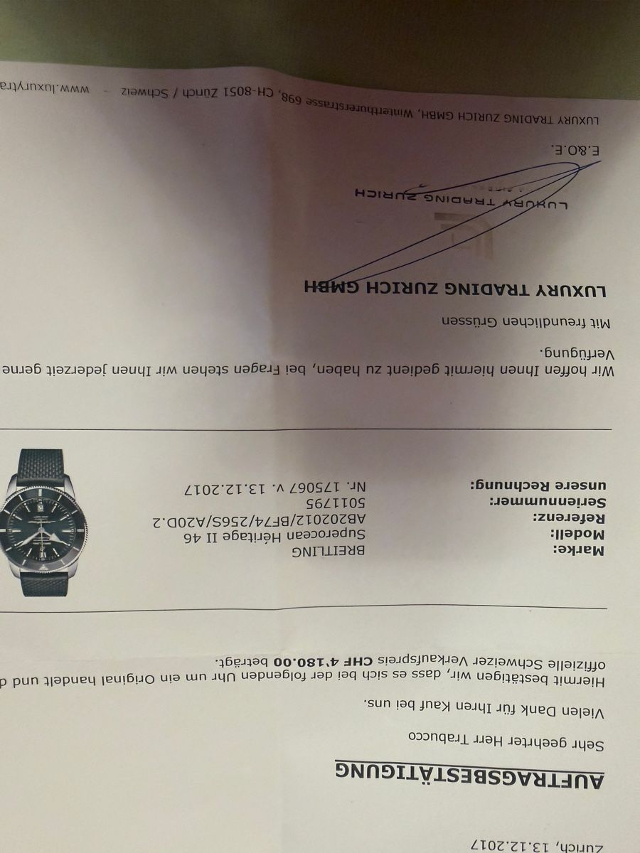 Breitling Uhren: Breitling Superocean Héritage II 46 – Gebraucht aus Lommis von axelfoulie 7