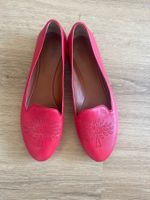 Mulberry Ballerinas Grösse 38 Rot Sommerlich – Top Zustan...